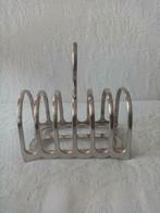 Engelse porte toservethouder in zilver metaal jaren  1920, Antiek en Kunst, Ophalen of Verzenden