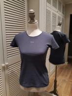 T shirt  Esprit blauwgrijs small, Manches courtes, Taille 36 (S), Bleu, Esprit