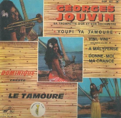 Georges Jouvin – Youpi ya tamouré / Vini, Vini + 2 – EP, CD & DVD, Vinyles Singles, EP, Pop, 7 pouces, Enlèvement ou Envoi