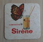 Bierviltje Limonade Sirène, Verzamelen, Ophalen of Verzenden, Zo goed als nieuw, Viltje(s), Overige merken