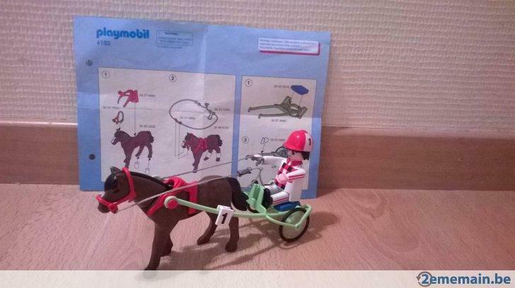 Playmobil 4192 Cheval et jockey, Enfants & Bébés, Jouets | Playmobil, Utilisé, Enlèvement
