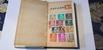 Petit album de timbre Espagne