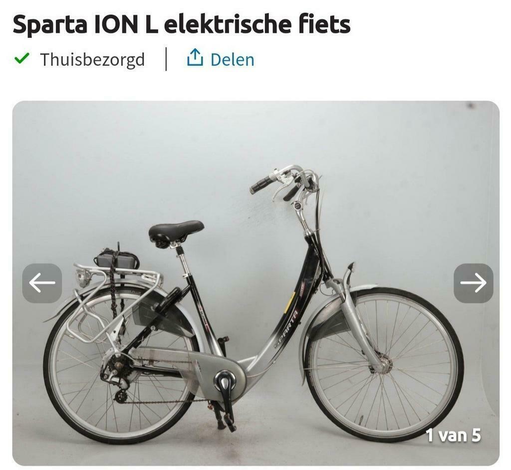 ② Sparta Ion L elektrische fiets — Elektrische fietsen — 2dehands