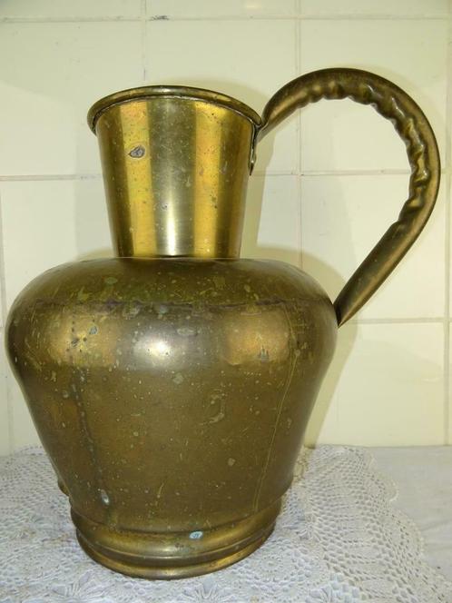Antieke melkkan antieke boeren melkkan koperen melkkan 1920, Antiek en Kunst, Antiek | Brons en Koper, Koper, Ophalen of Verzenden