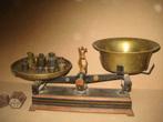 Ancienne balance et poids, Ophalen