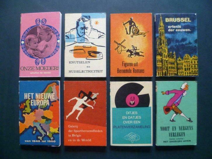 Mini  boekjes Mijn Bibliotheek Franco Suisse Kaasfabriek x 8, Verzamelen, Overige Verzamelen, Gebruikt, Ophalen of Verzenden