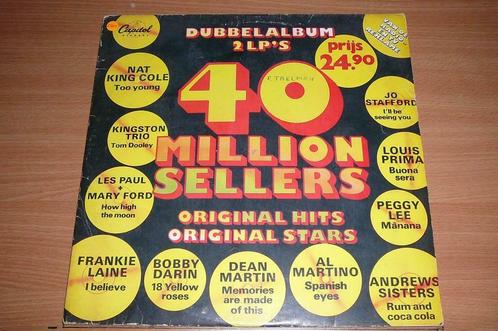 LP's  40 Million Sellers   (54), Cd's en Dvd's, Vinyl | Pop, Overige formaten, Ophalen of Verzenden