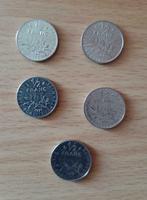 5 pièces 1/2 franc semeuse 1985,86,91,97 et 2000 France, Série, Enlèvement ou Envoi, France
