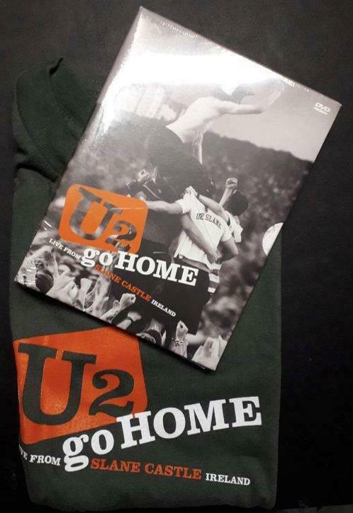 U2 - Go home (Live @ Slane Castle) + T.Shirt, Divers, Divers Autre, Neuf, Envoi