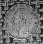 5 Frank België 1866 Leopold 2, Postzegels en Munten, Munten | Europa | Euromunten, Setje, Zilver, België, Overige waardes