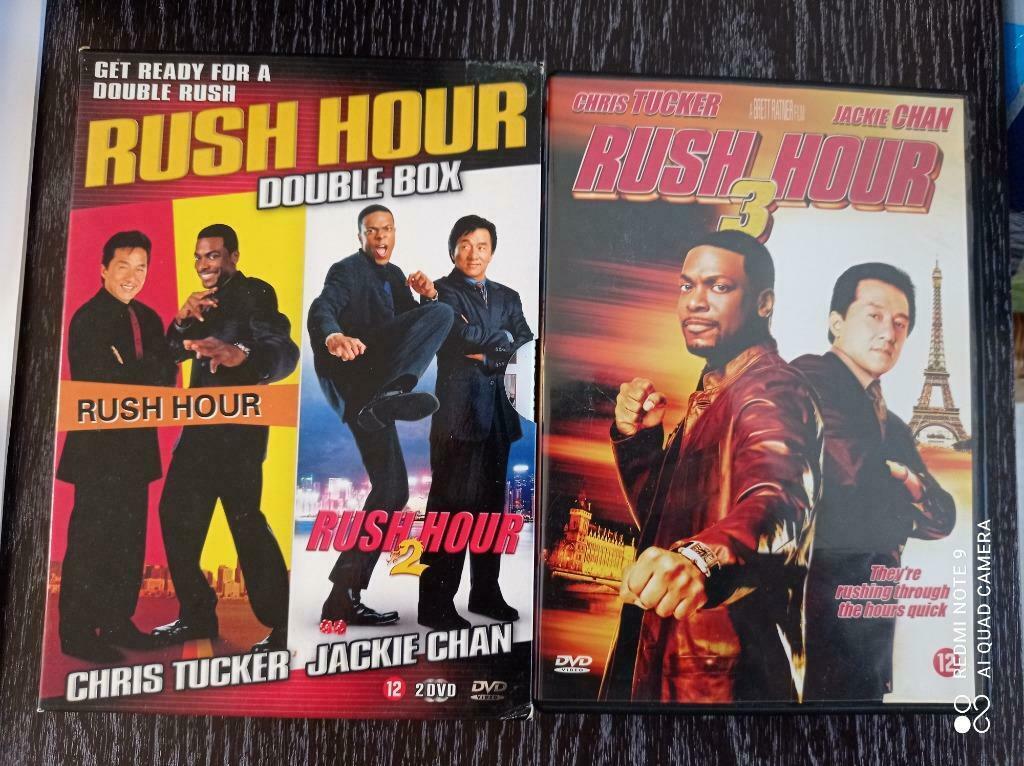 Rush hour 1,2,3, Vanaf 12 jaar, Ophalen of Verzenden, Boxset