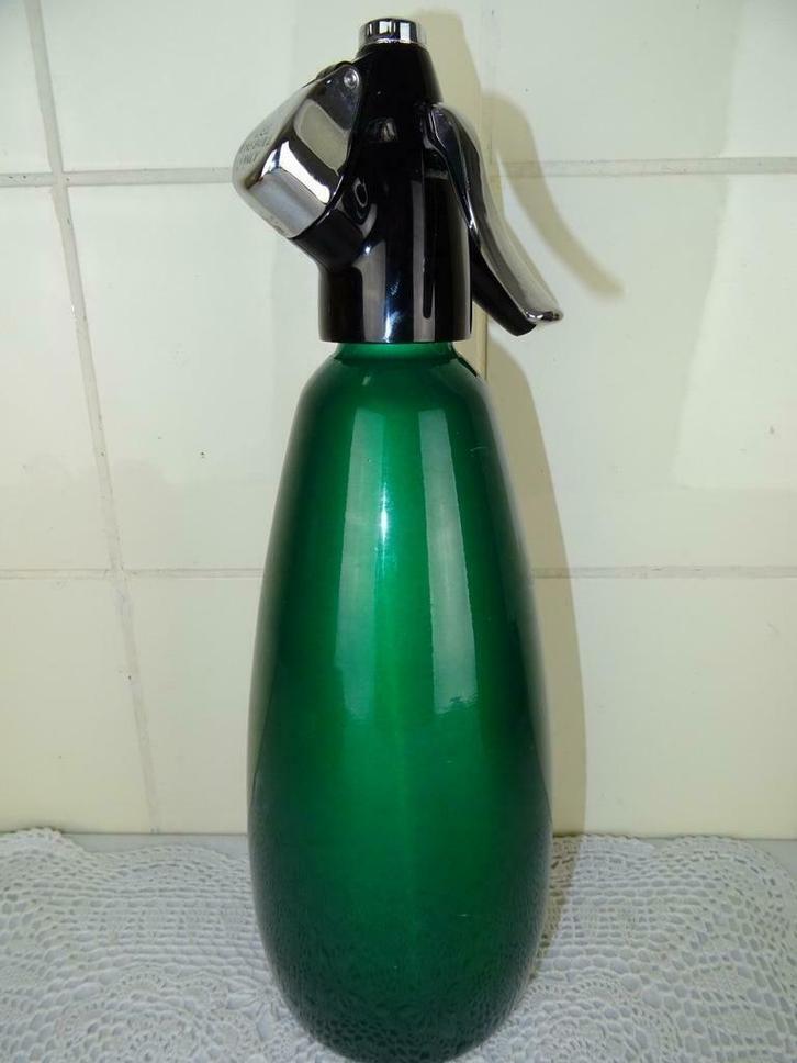 Vintage spuitwaterfles Sparklets England curiosa kunst 1970, Antiek en Kunst, Curiosa en Brocante, Ophalen of Verzenden