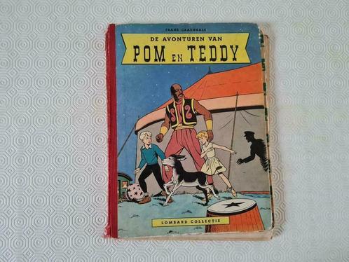 Lombard Collectie. De avonturen van Pom en Teddy (1956), Boeken, Stripverhalen, Gelezen, Eén stripboek, Ophalen of Verzenden