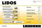 Liebherr Lidos 2018 Alle onderdelen en service Complete voll, Envoi