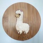 Alpaca strijkplaatje patch kinderen - 75 x 43 mm, Kinderen en Baby's, Ophalen of Verzenden, Nieuw