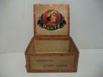 Houten sigarenkistje Dante 50 Senoritas after-lunch Amarillo, Verzamelen, Verzenden, Gebruikt, Tabaksdoos of Verpakking
