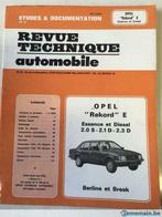 Revue technique automobile Opel  "Rekord" E  de 1977 à 1986, Ophalen of Verzenden