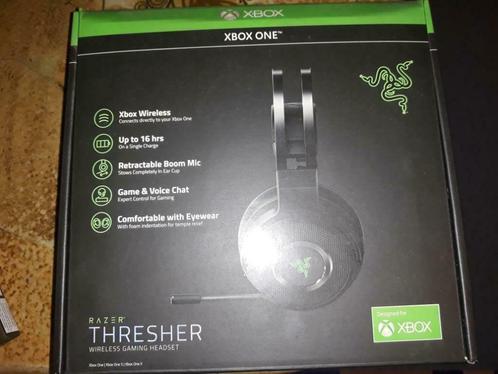 Razer Thresher 7.1 - Draadloze gaming  /Xbox One en Pc, Consoles de jeu & Jeux vidéo, Consoles de jeu | Xbox One, Utilisé, Xbox One