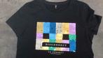 Zwarte shirt met glitter, maat M, Only, Neuf, Manches courtes, Taille 38/40 (M), Only