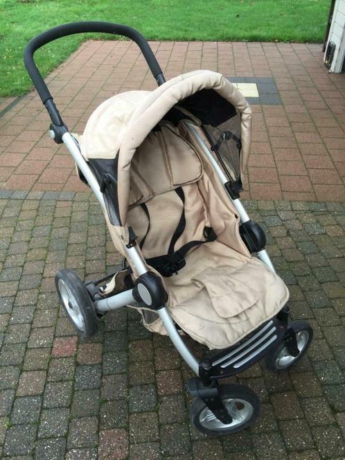 Kinderwagen Mutsy Transporter combi beige  voetenzak parasol, Kinderen en Baby's, Kinderwagens en Combinaties, Gebruikt, Kinderwagen