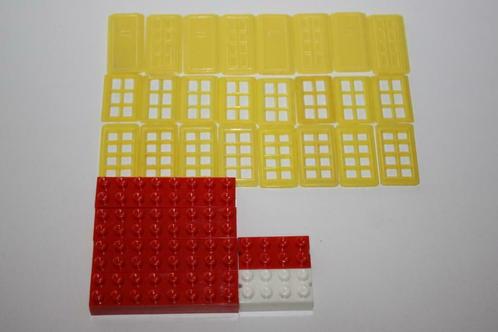 Vintage lotje Lego 'Like' blokjes - bouwstenen en deurtjes