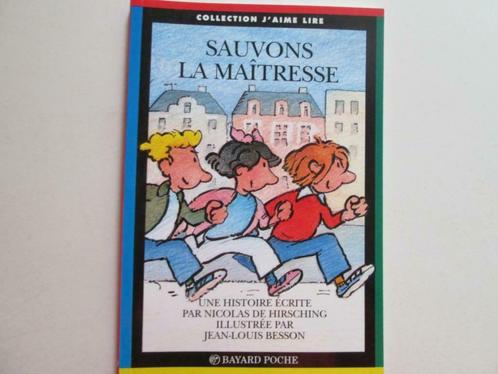 Livre Sauvons la Maîtresse de Nicolas de Hirsching, Livres, Livres pour enfants | Jeunesse | Moins de 10 ans, Comme neuf, Fiction général