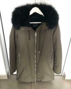 Khaki winterparka van Zara Basic, Kleding | Dames, Jassen | Winter, Maat 38/40 (M), Zara, Ophalen of Verzenden, Zo goed als nieuw