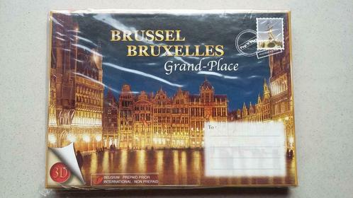 Carte 3D Pop'N'Play - Bruxelles Grand-Place, Collections, Cartes postales | Belgique, Affranchie, Bruxelles (Capitale), 1980 à nos jours