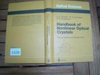 Handbook of nonlinear Optical Crystals - Springer, Comme neuf, Autres niveaux, Enlèvement ou Envoi
