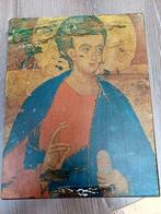 Religieus icoon op hout - Skopje, Antiek en Kunst, Antiek | Religieuze voorwerpen, Ophalen