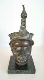 Tête Ife en Bronze, Antiquités & Art, Bronze, Enlèvement ou Envoi