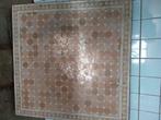 2 PLATEAUX DE TABLE EN MOSAÏQUE EN TRES BON ETAT., Ophalen, Gebruikt, 100 tot 150 cm, Marocain ou méditerranéen