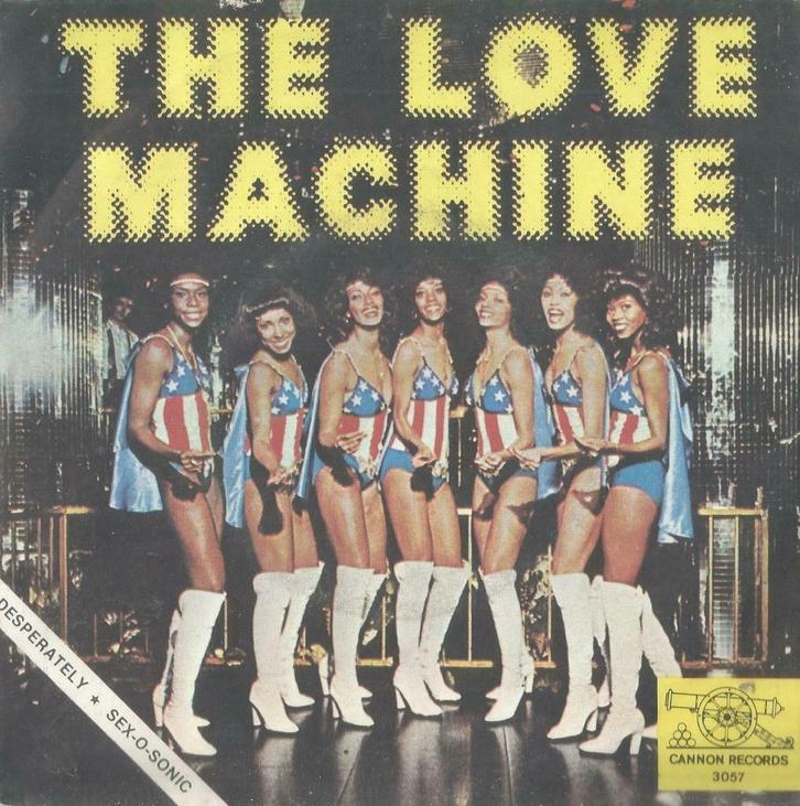 The Love Machine – Desperately / Sex-O-Sonic – Single, CD & DVD, Vinyles Singles, Utilisé, Single, Pop, 7 pouces, Enlèvement ou Envoi