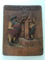 La sculpture sur bois de confort de V. Rossem, Enlèvement, Utilisé, Panneau publicitaire