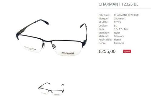 Monture de lunettes de vue Charmant Titane, Bijoux, Sacs & Beauté, Lunettes de Soleil & Lunettes | Hommes, Comme neuf, Lunettes