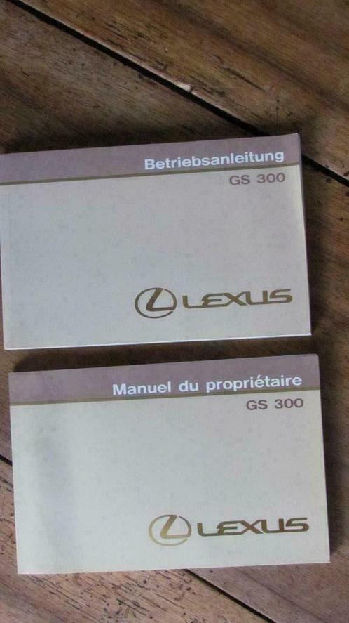 LEXUS GS300 owner manual - instruktieboekje, Auto diversen, Handleidingen en Instructieboekjes, Ophalen of Verzenden