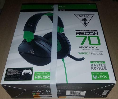 Casque Recon 70 de Turtle Beach Neuf, Consoles de jeu & Jeux vidéo, Consoles de jeu | Accessoires Autre, Enlèvement ou Envoi