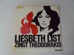 LP "'Liesbeth List" Zingt Theodorakis anno 1967, 12 pouces, Enlèvement ou Envoi, Chanson réaliste ou Smartlap