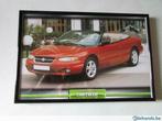 Chrysler, Stratus covertible, foto in kader, Verzenden, Gebruikt, Rechthoekig Liggend, Sport