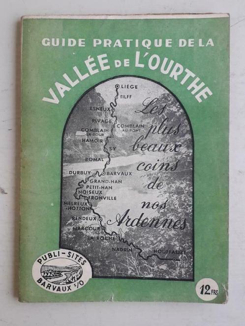 GUIDE DE LA VALLÉE DE L'OURTHE - 1937 -, Boeken, Overige Boeken, Gelezen, Ophalen of Verzenden