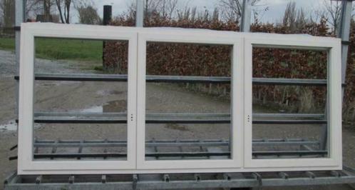 Pvc raam , chassis , venster 277 x 119  creme, Doe-het-zelf en Bouw, Raamkozijnen en Schuifdeuren, Nieuw, Raamkozijn, Kunststof