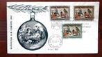 FIRST DAY COVER- KERSTMIS- VATIKAANSTAD, Overige thema's, Ophalen of Verzenden, Gestempeld