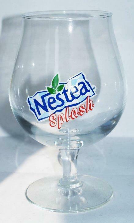 boîte de 6 verres nestea splash 50 cl ** vintage & neufs **, Verzamelen, Glas en Drinkglazen, Nieuw, Frisdrankglas, Ophalen of Verzenden