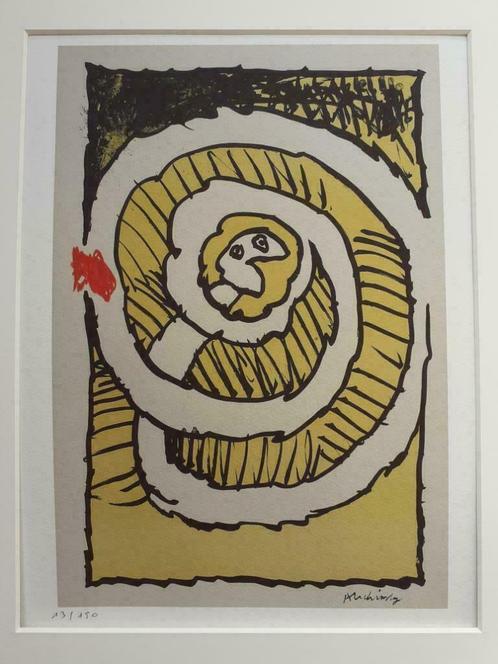 "Le Serpent" - Pierre Alechinsky, Antiek en Kunst, Kunst | Litho's en Zeefdrukken, Ophalen of Verzenden