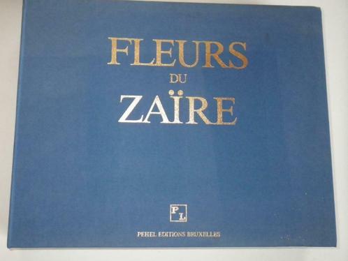 Fleurs du Zaïre, aquarelles 40 pièces, Livres, Nature, Utilisé, Fleurs, Plantes et Arbres, Enlèvement
