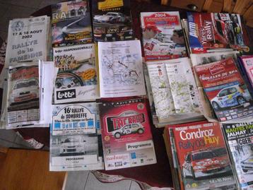 75 programmes rallyes beschikbaar voor biedingen