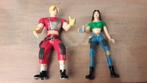 Figurines Flash Gordon et Dale Arden Quick KFS-HEI 1998 13cm, Utilisé, Enlèvement ou Envoi