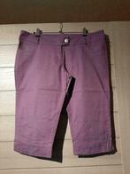 Paarse korte broek, Kleding | Dames, Paars, Maat 42/44 (L), Ophalen of Verzenden, Driekwart