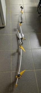 Luminaire 4 spots, Ophalen, Gebruikt, Metaal of Aluminium, Halogeen