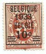 Timbre 375 Lion héraldique 1929 Préoblitération 10c sur 70, Enlèvement ou Envoi, Timbre-poste, Neuf
